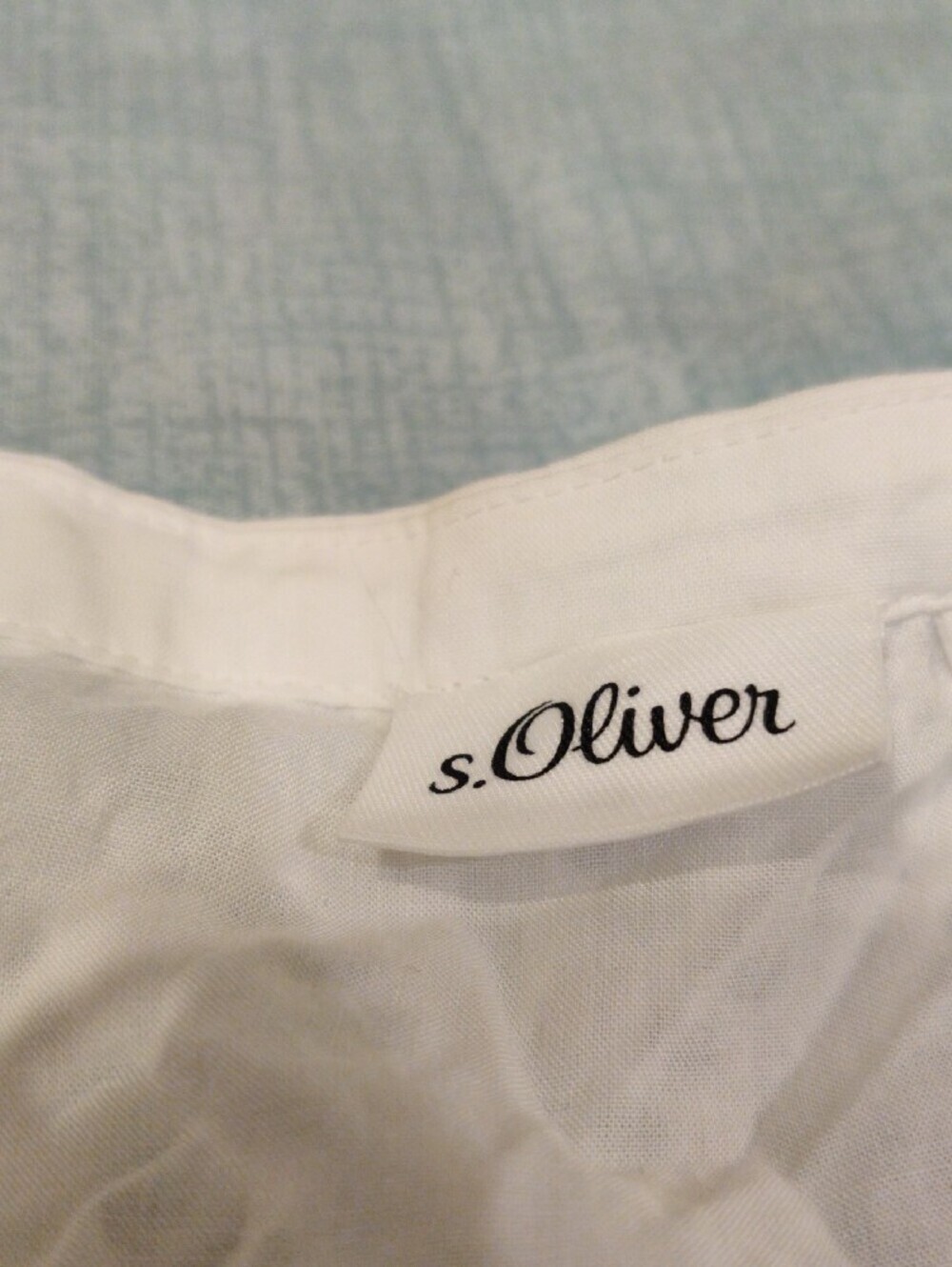 S.Oliver White Eyelet Lace Tiered Dress - Picture 8 of 15